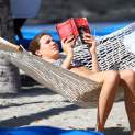 BREAKING!! Joss Stone Reads “The Winner Stands Alone” in her Bikini!