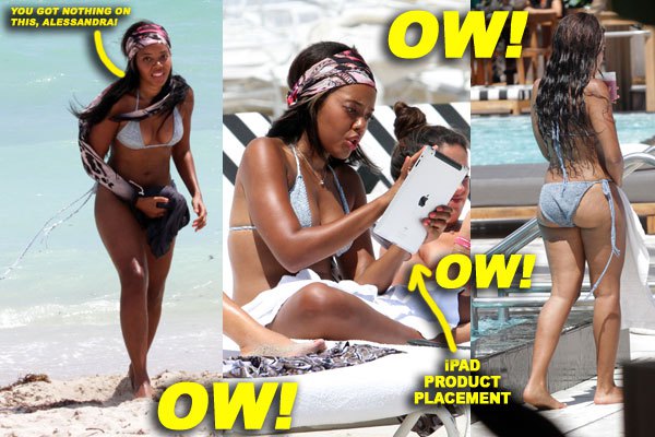 Angela Simmons Bikini Pics From Miami