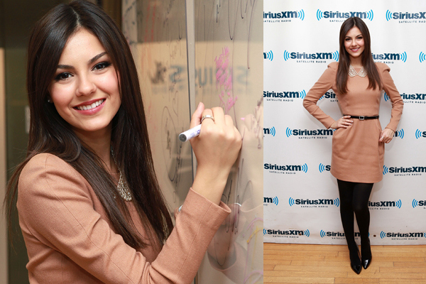 Victoria Justice Promotes New Film @ Sirius XM in NYC
