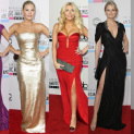 Fashionable Red Carpet @ 2012 American Music Awards