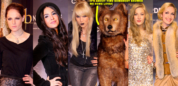 Isabella Vinet, Sila Sahin, Annemarie Eilfeld, Mr. Wolf, Mandy Bork & Elna-Margret zu Bentheim