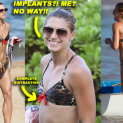 More Alex Morgan Bikini Pics; Does She Need Implants To Compliment The Gold Medal Booty?