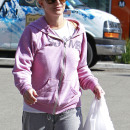 Britney Spears stops by Rite Aid before doing some shopping in Sunset Plaza in West Hollywood