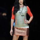 Adriana Lima stuns at Dosso Dossi Fashion Show 2013