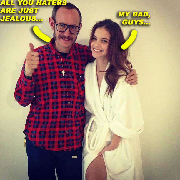 Barbara Palvin Does A Shoot With Terry Richardson