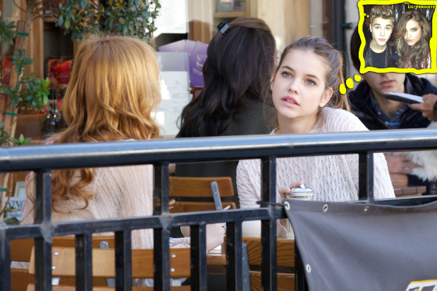 Bella Thorne & Barbara Palvin grab brunch at Le Pain Quotidien