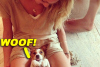 Candice Swanepoel & The Two Luckiest Dogs In The World