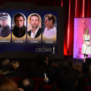 Emma Stone, Seth MacFarlane -2013 Oscar Nominations