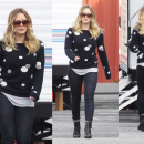 Hilary Duff on the set of Raising Hope in LA_012913_03-1