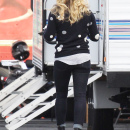 Hilary Duff on the set of Raising Hope in LA_012913_03-6