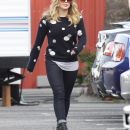 Hilary Duff on the set of Raising Hope in LA_012913_03-7