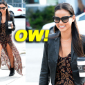 Out & About Catwalk: Jamie Chung Made A Very Fashionable Coffee Run