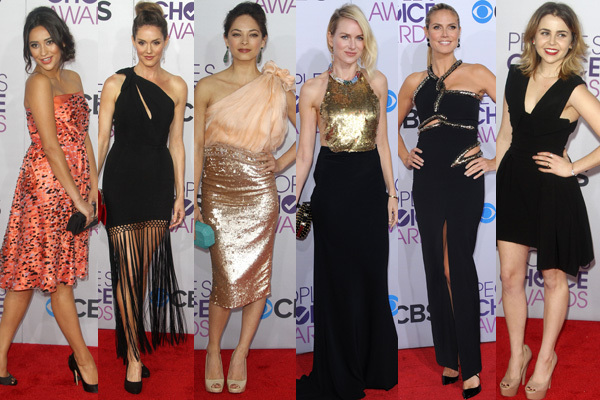 Shay Mitchell, Erinn Hayes, Kristin Kreuk, Naomi Watts, Heidi Klum, Mae Whitman