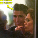 Exclusive - Cristiano Ronaldo Dines With Model Nieves Alvarez On Valentine's Day