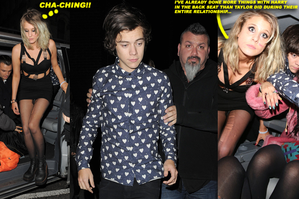Harry Styles celebrating his birthday