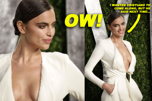 Vanity Fair Oscars Party: Possibly Newly Single Irina Shayk Looked Amazing