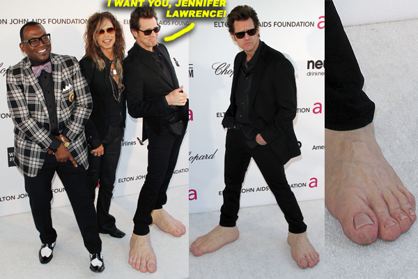 Randy Jackson, Steven Tyler, Jim Carrey