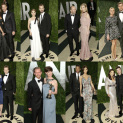 Fashionable Couples @ 2013 Vanity Fair Oscar Party