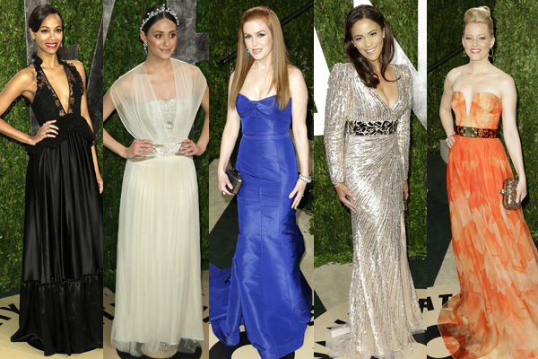 Zoe Saldana, Emmy Rossum, Isla Fisher, Paula Patton, Elizabeth Banks