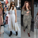 Depressing Style: Did Eva Mendes Miss The “Hey, It’s Spring!!” Memo?