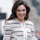 Kelly Brook seen leaving her home