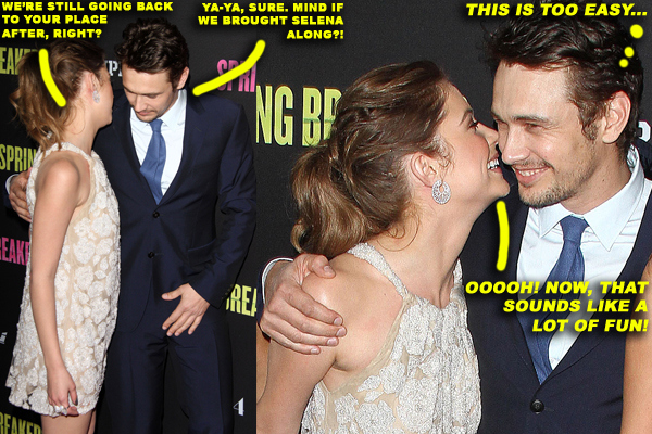 Ashley Benson & James Franco