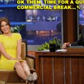 BREAKING! Vanessa Hudgens Forgets To Remove Tag From Jeans; Shakes Her Booty For Jay Leno!