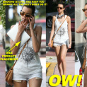 Adriana Lima Body Double Smoking While Running Errands In Miami