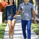 Jesse Metcalfe & Cara Santana All Smiles In Beverly Hills