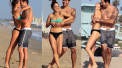 Cara Santana & Jesse Metcalfe Were Lovey-Dovey At The Beach