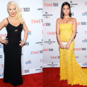 NYC: Christina Aguilera vs. Olivia Munn at TIME 100 Gala