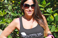 Claudia Romani Models MoeJackson’s Bastardly Apparel