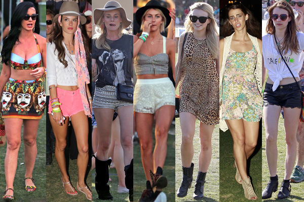 Katy Perry, Alessandra Ambrosio, Diane Kruger, Julianne Hough, Francesca Fisher Eastwood, Jessica Lowndes, Emma Roberts