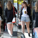 Mischa Barton Took Her Shapeless Legs Shopping