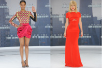 Berlin: Zoe Saldana vs. Alice Eve at “Star Trek Into Darkness”
