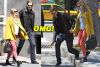 BREAKING! Elizabeth Olsen New Boyfriend Boyd Holbrook Nearly Trips Over NYC Curb!!