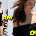 Wow, Did Miranda Kerr Just Suffer A Wardrobe Malfunction From Heaven? OWW!