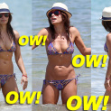 Sarah Shahi Displays Her Sexy MILF Bikini Body In Maui