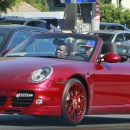 Exclusive... Chris Brown Cruising With A Friend In Los Angeles