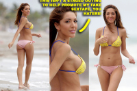 Farrah Abraham Hit The Beach; Coincidently Papz Spotted Her!