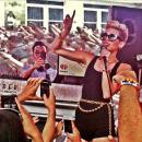 Miley Cyrus arrives at the Y100 Mack-A-Poolooza pool party in Miami ADDS-4