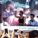 Miley Cyrus arrives at the Y100 Mack-A-Poolooza pool party in Miami ADDS-7