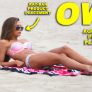Click To See Photo Naya Rivera stays hydrated on the beach with electrolyte enhanced AQUAhydrate 1