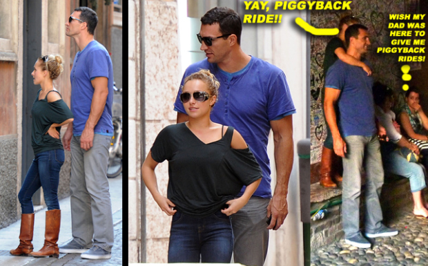 Exclusive... Wladimir Klitschko & Hayden Panettiere On Vacation In Italy