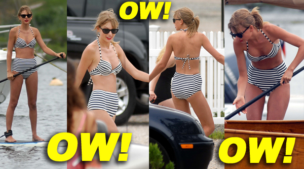 Taylor Swift and her musician pal Ed Sheeran go paddleboarding