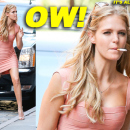 Erin Heatherton Arriving At The Victoria's Secret Store