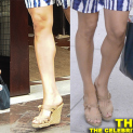 Eva Mendes Owns Hollywood’s Most Prized Calves. DAYUM!
