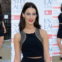 London: Jessica Lowndes at Fashion Rules Exhibition