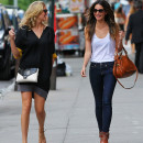 Kate Upton & Lily Aldridge Grab Dinner In NYC