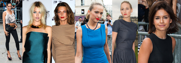 Nabilla Benattia, Martha Hunt, Daria Werbowy, Petra Nemcova, Leelee Sobieski, Miroslava Duma